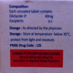 Gliclazide 40mg