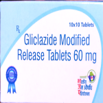 Gliclazide modified release 60mg