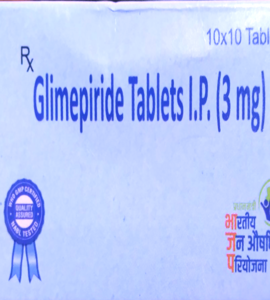 Glimepiride 3mg