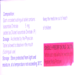 Isosorbide dinitrate 5mg