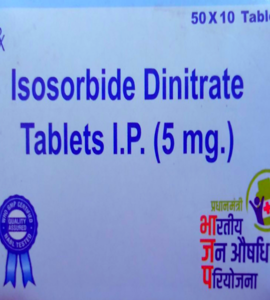 Isosorbide dinitrate 5mg