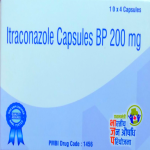 Itraconazole capsules 200mg
