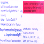 Levocetirizine dihydrochloride 5mg