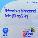 Mefenamic acid & paracetamol 500mg/325mg