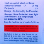 Metoprolol 25mg