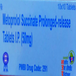 Metoprolol succinate prolonged-release 50mg