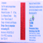 Metoprolol succinate prolonged-release 50mg