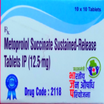 Metoprolol succinate sustained-release 12.5mg