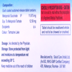 Metoprolol succinate sustained-release 12.5mg