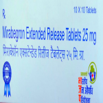 Mirabegron Extended release 25mg