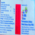 Montelukast sodium & levocetirizine hydrochloride 10mg/5mg