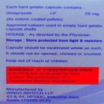 Omeprazole Gastro-resistant caps 20mg