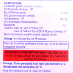 Pantoprazole DSR 40mg/30mg