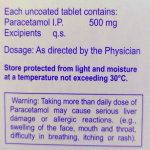 Paracetamol 500mg