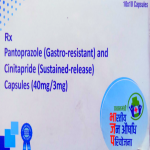 Pantoprazole(gastro-resistant) & Cinitapride (sustained-release) caps 40/3mg