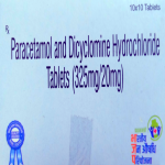 Paracetamol & Dicyclomine hydrochloride 325/20mg