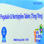 Pregabalin & Nortriptyline 75/10mg