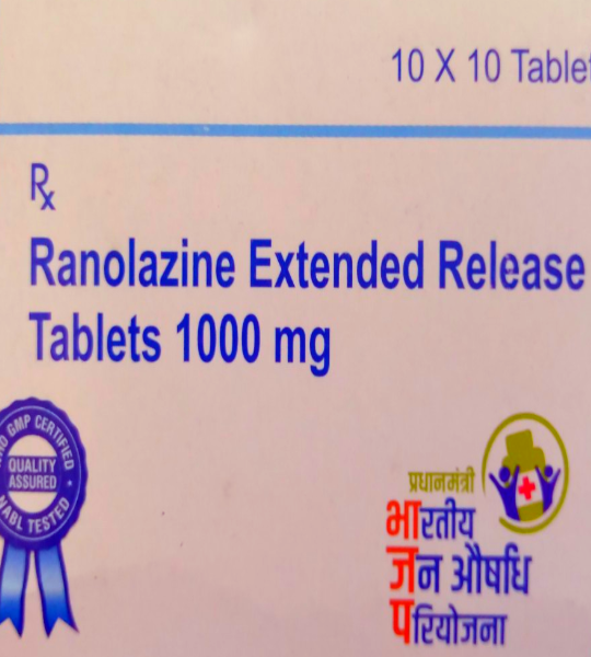 Ranolazine Extended Release 1000mg