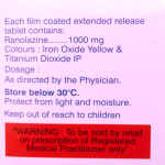 Ranolazine Extended Release 1000mg