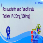 Rosuvastatin & Fenofibrate 20mg/160mg