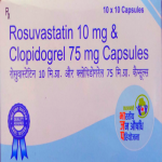 Rosuvastatin 10mg & Clopidogrel 75mg caps
