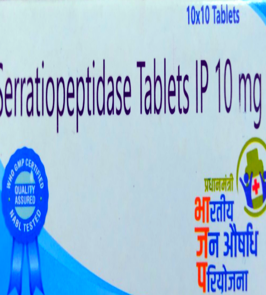 Serratiopeptidase 10mg