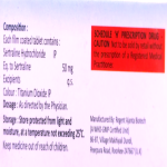 Sertraline hydrochloride 50mg
