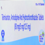 Telmisartan, Amlodipine & Hydrochlorothiazide (80/5/12.5mg)