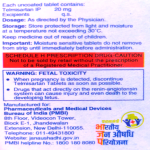 Telmisartan 20mg