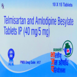 Telmisartan & Amlodipine besylate 40/5mg