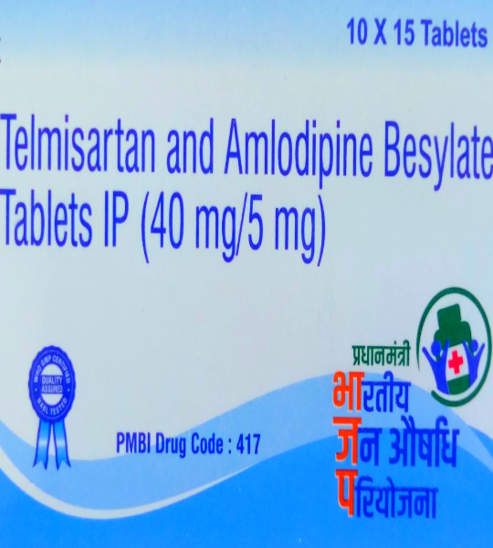 Telmisartan & Amlodipine besylate 40/5mg