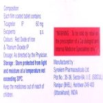 Ticagrelor 60mg