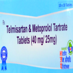 Telmisartan & Metoprolol tartrate(40/25mg)