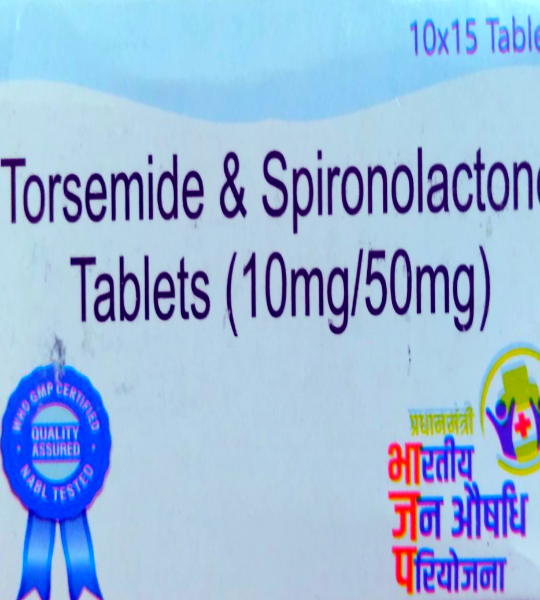 Torsemide & Spironolactone 10/50mg