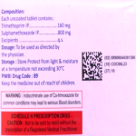 Trimethoprim & Sulphamethoxazole 160/800mg