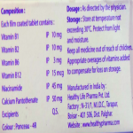 Vitamin B-complex with B12