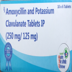 Amoxycillin&potassium clavulanate 250/125mg