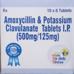 Amoxycillin&potassium clavulanate 500/125mg