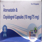 Atorvastatin&clopidogrel cap 10/75mg
