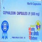 Cephalexin cap 500mg