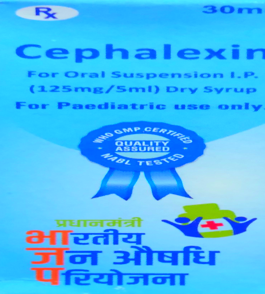 Cephalexin for oral suspension (125mg/5ml)dry syrup
