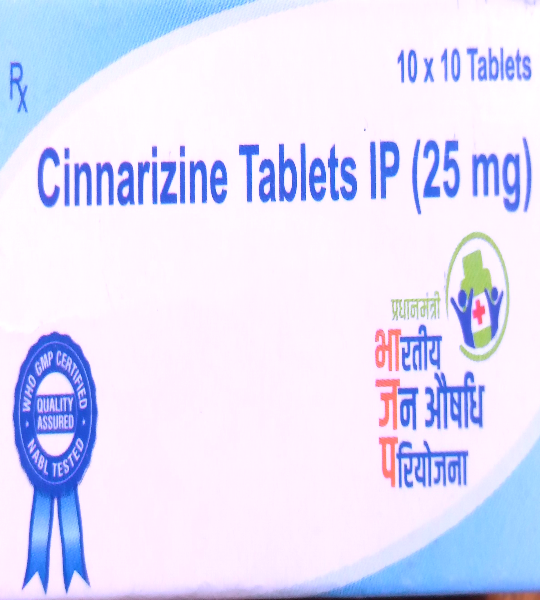 Cinnarizine 25mg