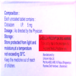 Clobazam 5mg