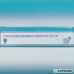 Choline salicylate & Benzalkonium chloride mouth ulcer gel