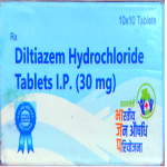 Diltiazem hydrochloride 30mg