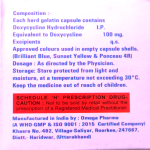 Doxycycline cap 100mg