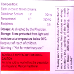 diclofenac sodium & paracetamol 50/325mg
