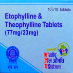 Etophylline & theophylline 77/23mg
